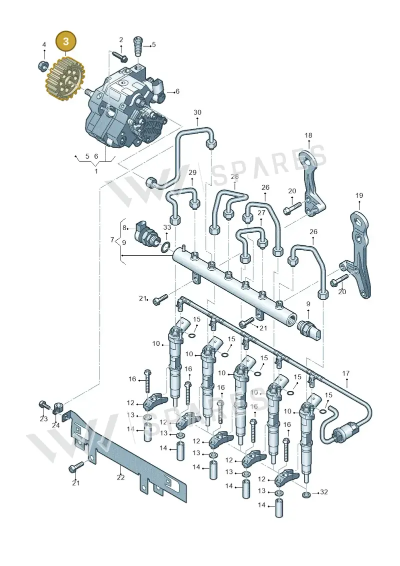 076130111 — Volkswagen Crafter 35 panel (2011-2016) diagram 483130400, position 3