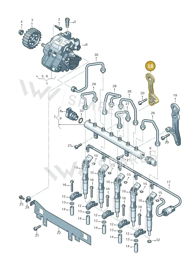 076130179 — Volkswagen Crafter 35 panel (2011-2016) diagram 483130400, position 18