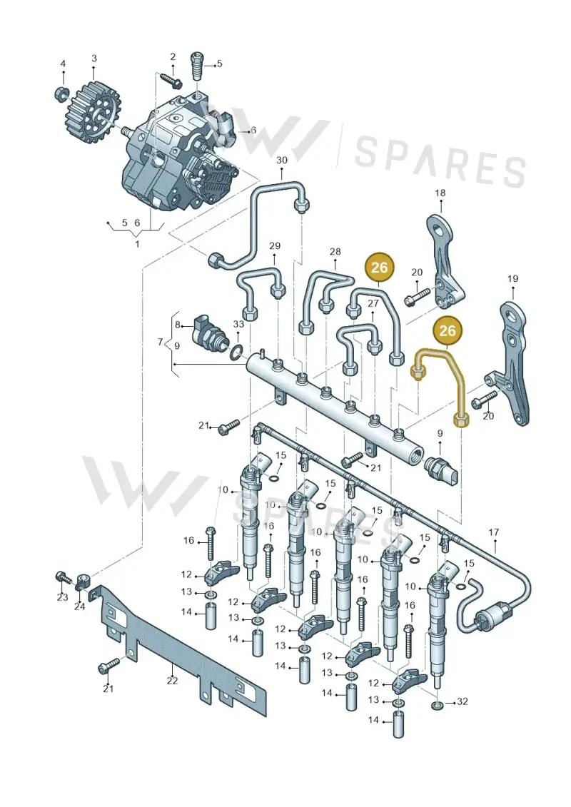 076130301 — Volkswagen Crafter 35 panel (2011-2016) diagram 483130400, position 26