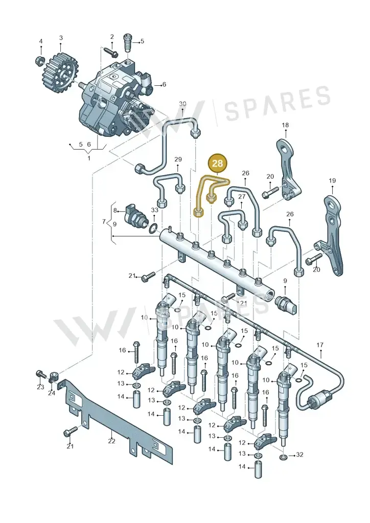 076130304 — Volkswagen Crafter 35 panel (2011-2016) diagram 483130400, position 28