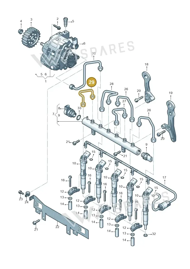 076130305 — Volkswagen Crafter 35 panel (2011-2016) diagram 483130400, position 29