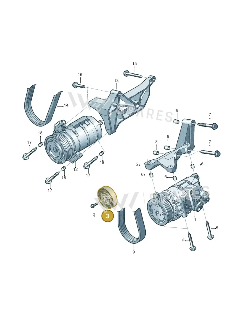 076260938 — Volkswagen CRAFTER                06> (2006-) diagram 483260000, position 3
