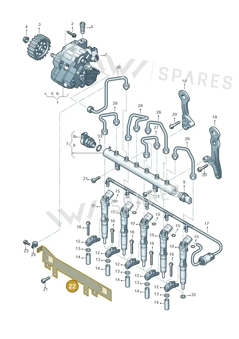 076971501A — Volkswagen Crafter 35 panel (2011-2016) diagram 483130400, position 22