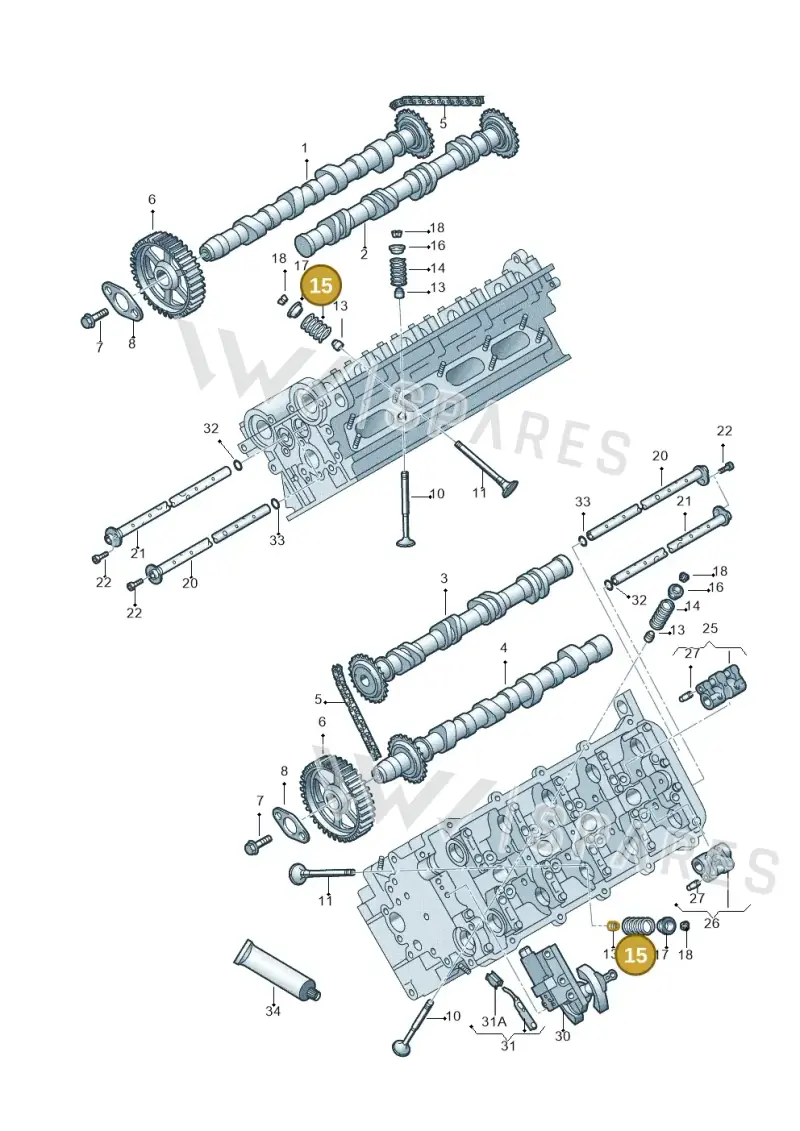 077109623C — Volkswagen Phaeton 4motion (2010-2016) diagram 710109300, position 15
