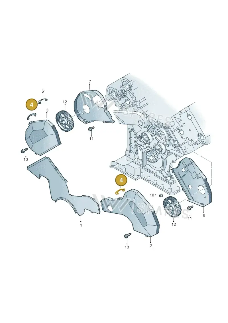 078109150A — Volkswagen Phaeton 4motion (2010-2016) diagram 274109650, position 4