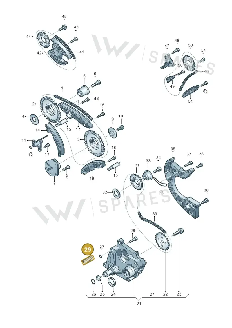 079109481C — Volkswagen Touareg BlueMotion (2014-2018) diagram 277109900, position 29