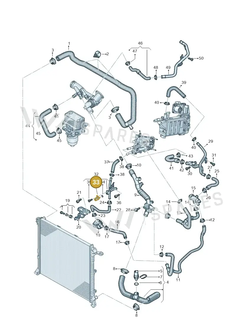 079919523H — Volkswagen MAN TGE 55 (2016-2021) diagram 806121400, position 33