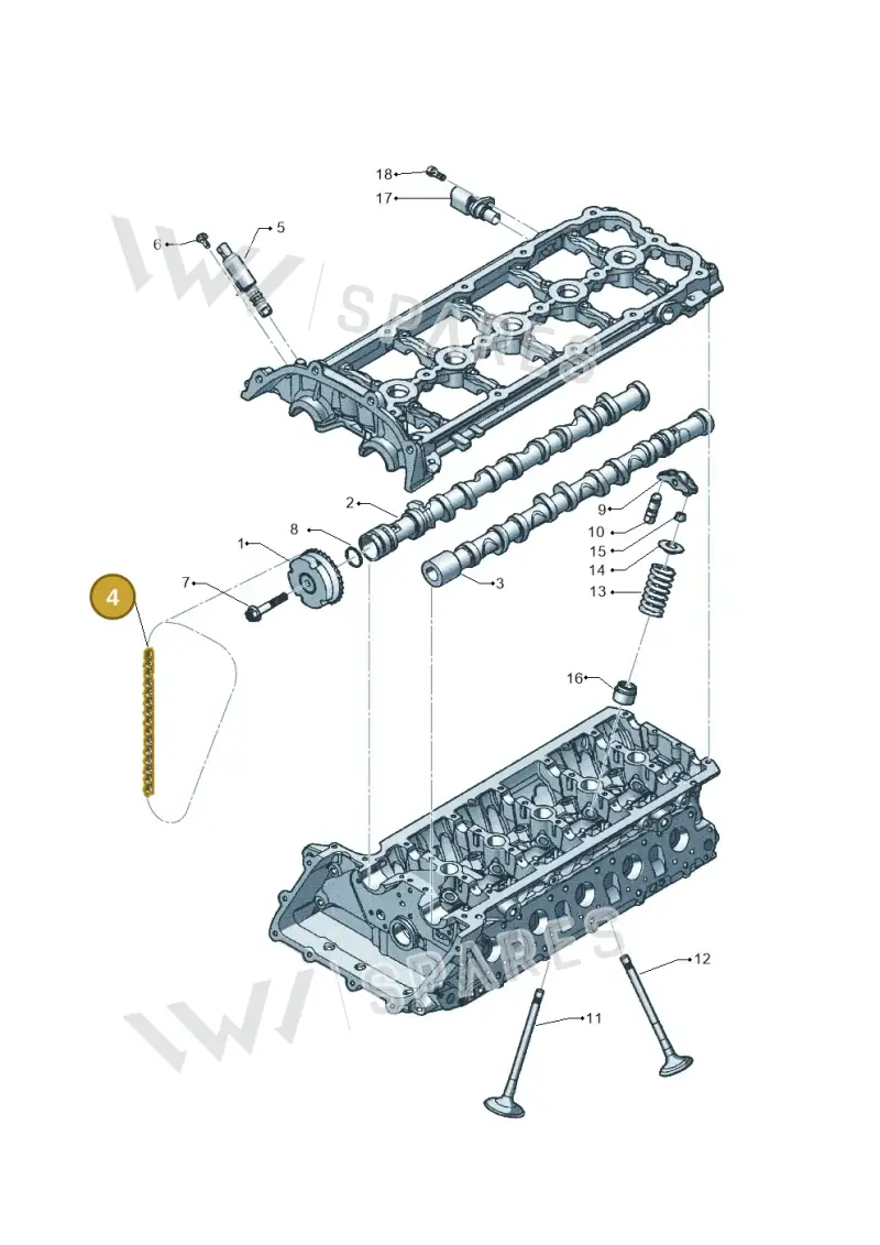 07K109231A — Volkswagen New Beetle             06> (2005-) diagram 449109250, position 4