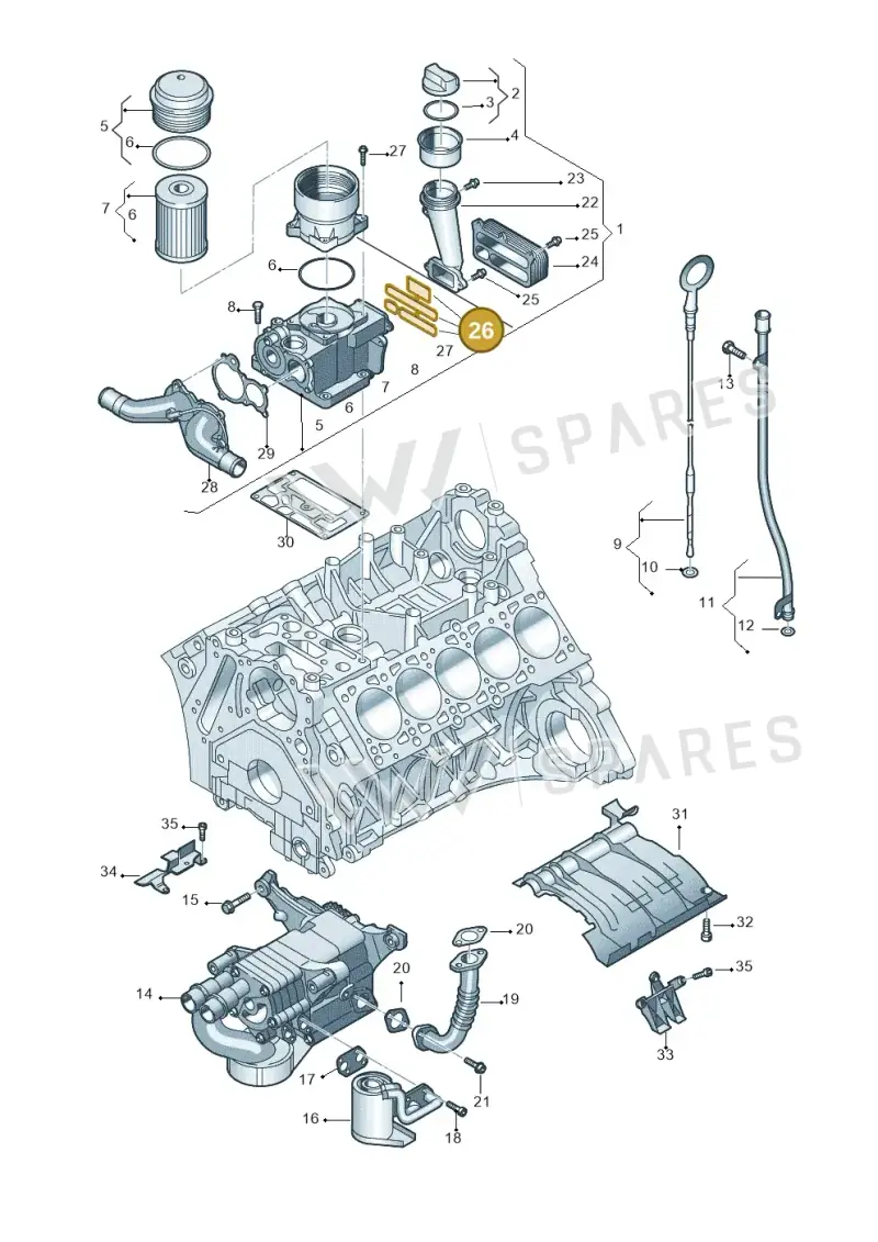 07Z198389 — Volkswagen Touareg                08> (2007-) diagram 274115450, position 26