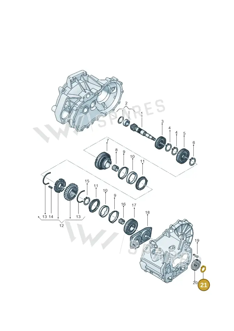 085311187 — Volkswagen Up! 1.0 TSI (2013-2017) diagram 559311320, position 21