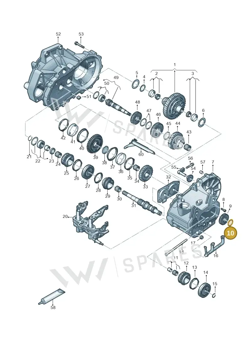 085311187 — Volkswagen Taigo (2021-2024) diagram 837305030, position 10