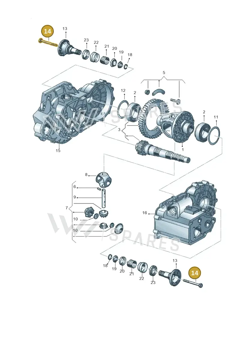 087409360 — Volkswagen Jetta/Wagon (2002-2006) diagram 201409200, position 14