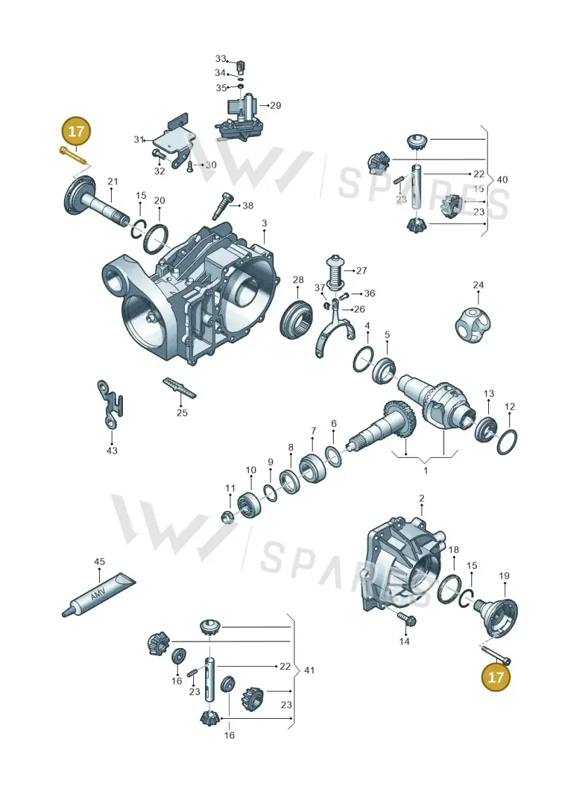 087409360 — Volkswagen Transp. caravelle (2008-2009) diagram 611525140, position 17
