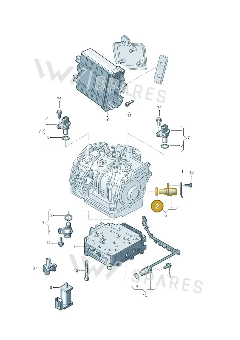 095321529 — Volkswagen Sharan (2008-2010) diagram 162927500, position 2