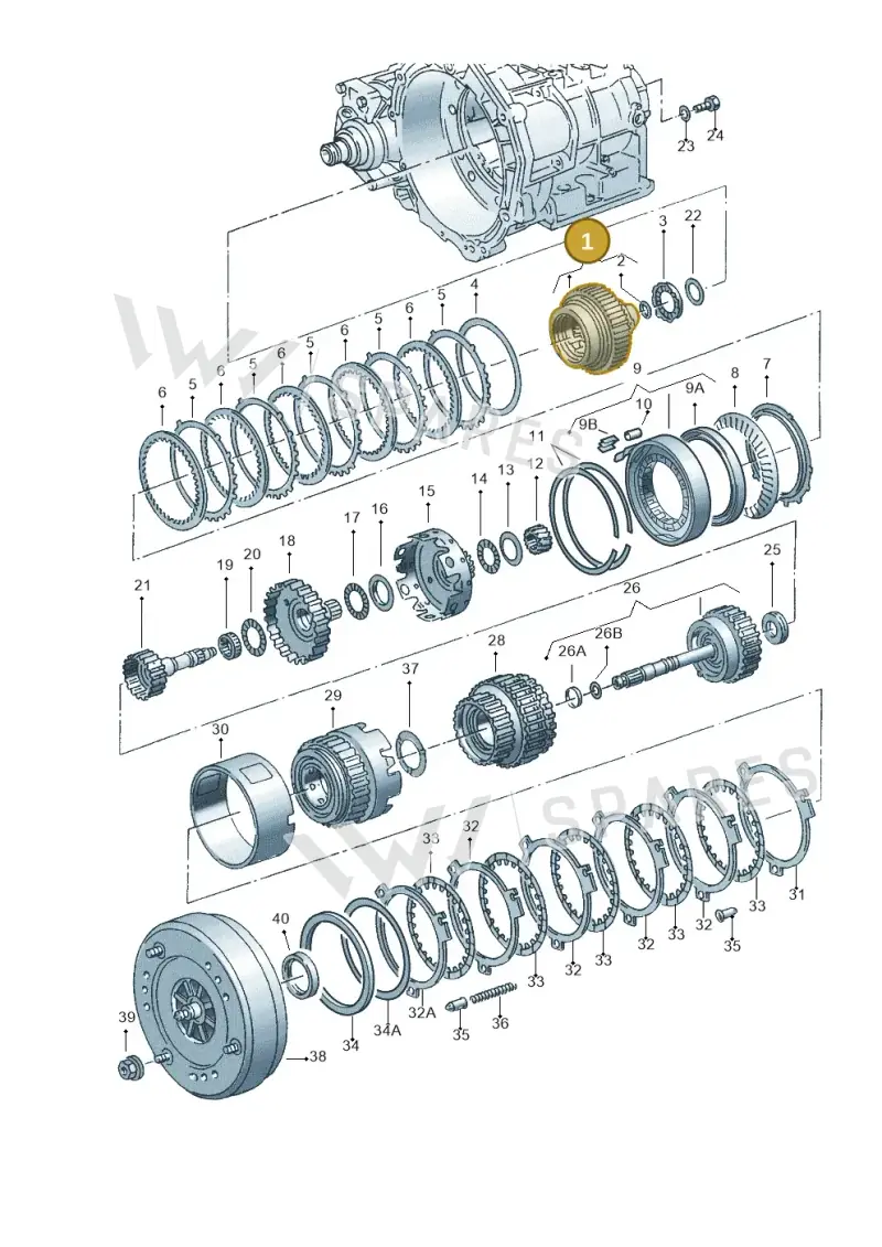 095323301Q — Volkswagen New Beetle             06> (2005-) diagram 220323500, position 1
