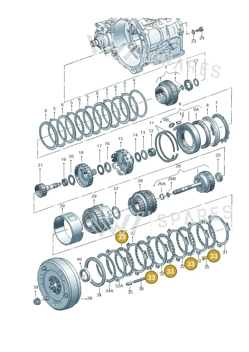 095323465F — Volkswagen New Beetle             06> (2005-) diagram 220323500, position 33