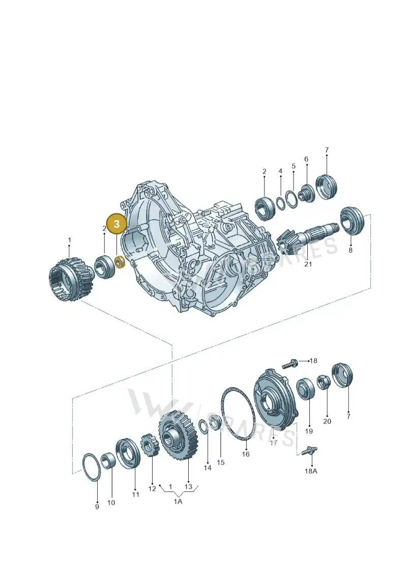 095323710 — Volkswagen PASSAT/4MOTION/W8 (2002-2005) diagram 118323700, position 3