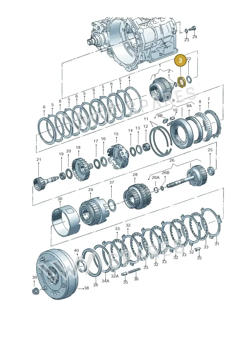 095323743A — Volkswagen New Beetle             06> (2005-) diagram 220323500, position 3
