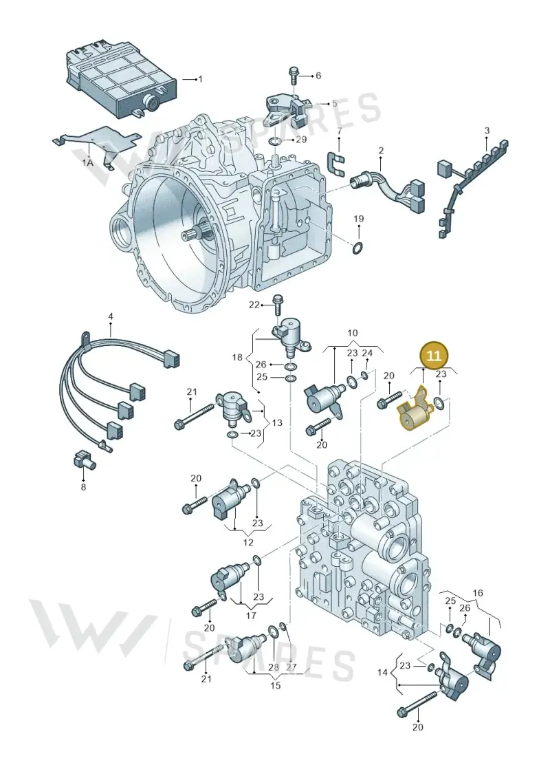 09A927331A — Volkswagen Sharan (2008-2010) diagram 244927600, position 11