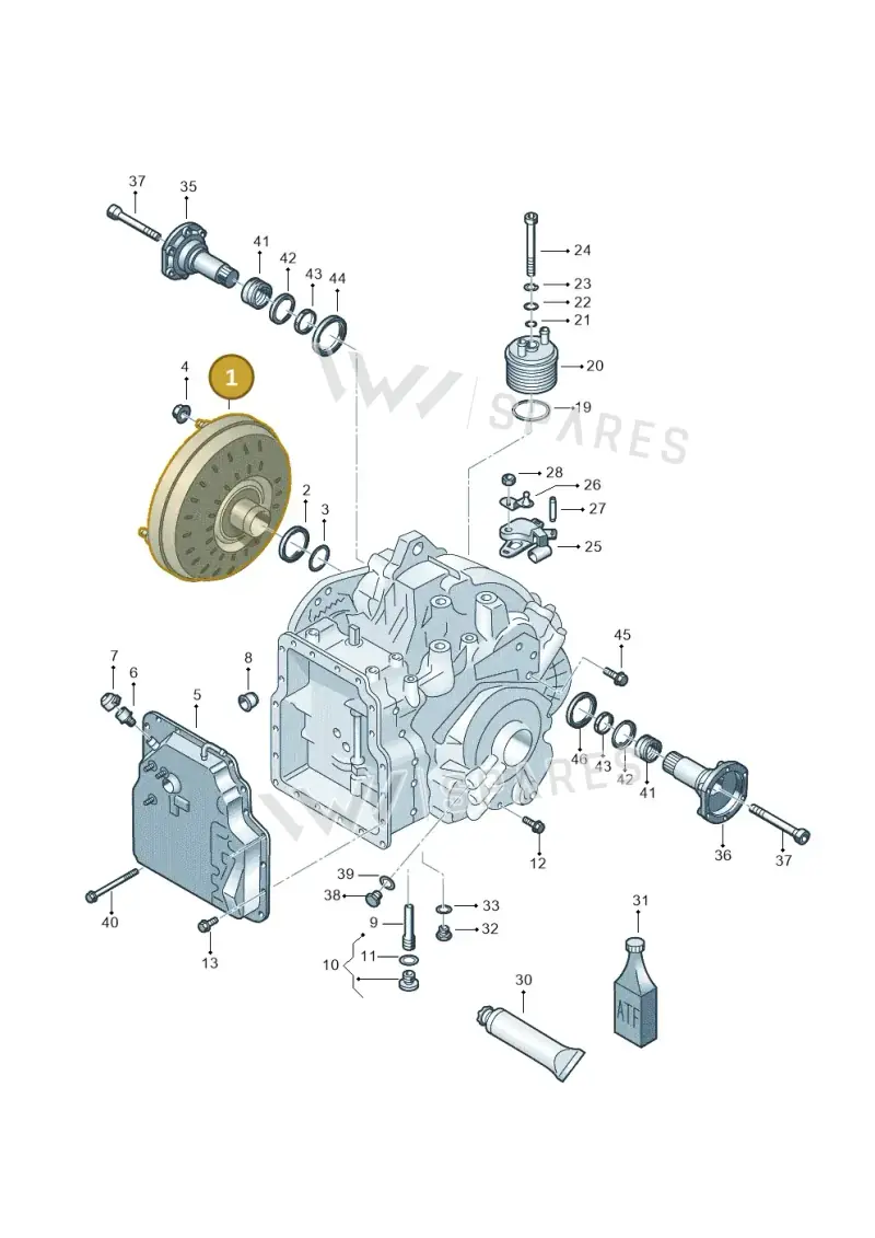 09B323571A — Volkswagen Jetta              USA (2001-2005) diagram 203321650, position 1