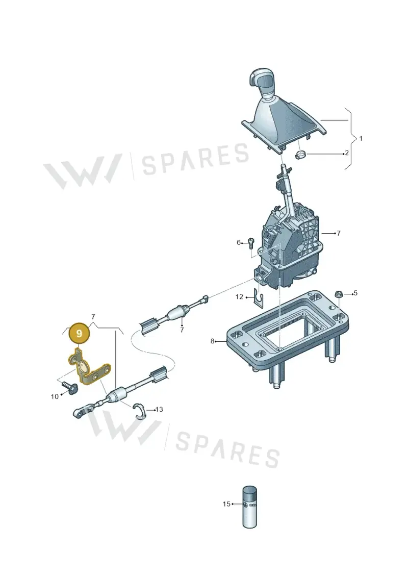09G321447M — Volkswagen Amarok twin cab (2022-) diagram 894713100, position 9