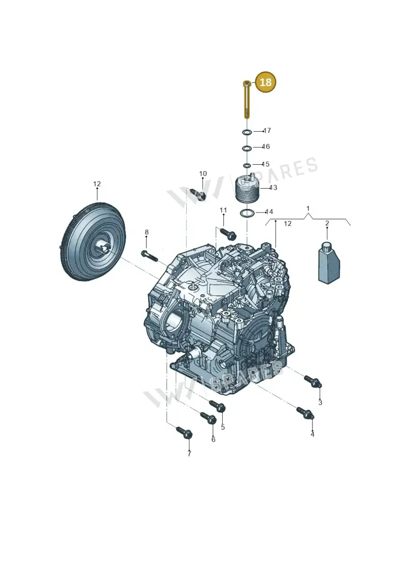 09G409067 — Volkswagen Beetle (2016-2019) diagram 802300357, position 18