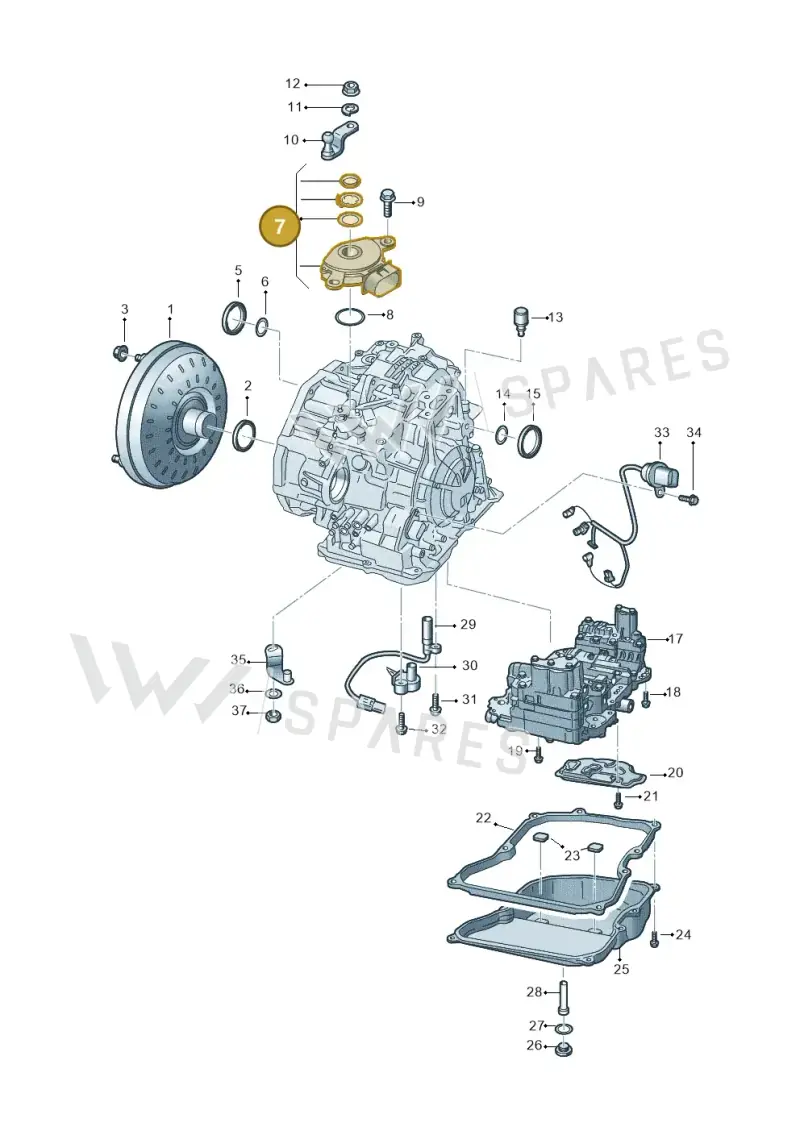 09G919823 — Volkswagen Arteon (2017-2023) diagram 806300820, position 7