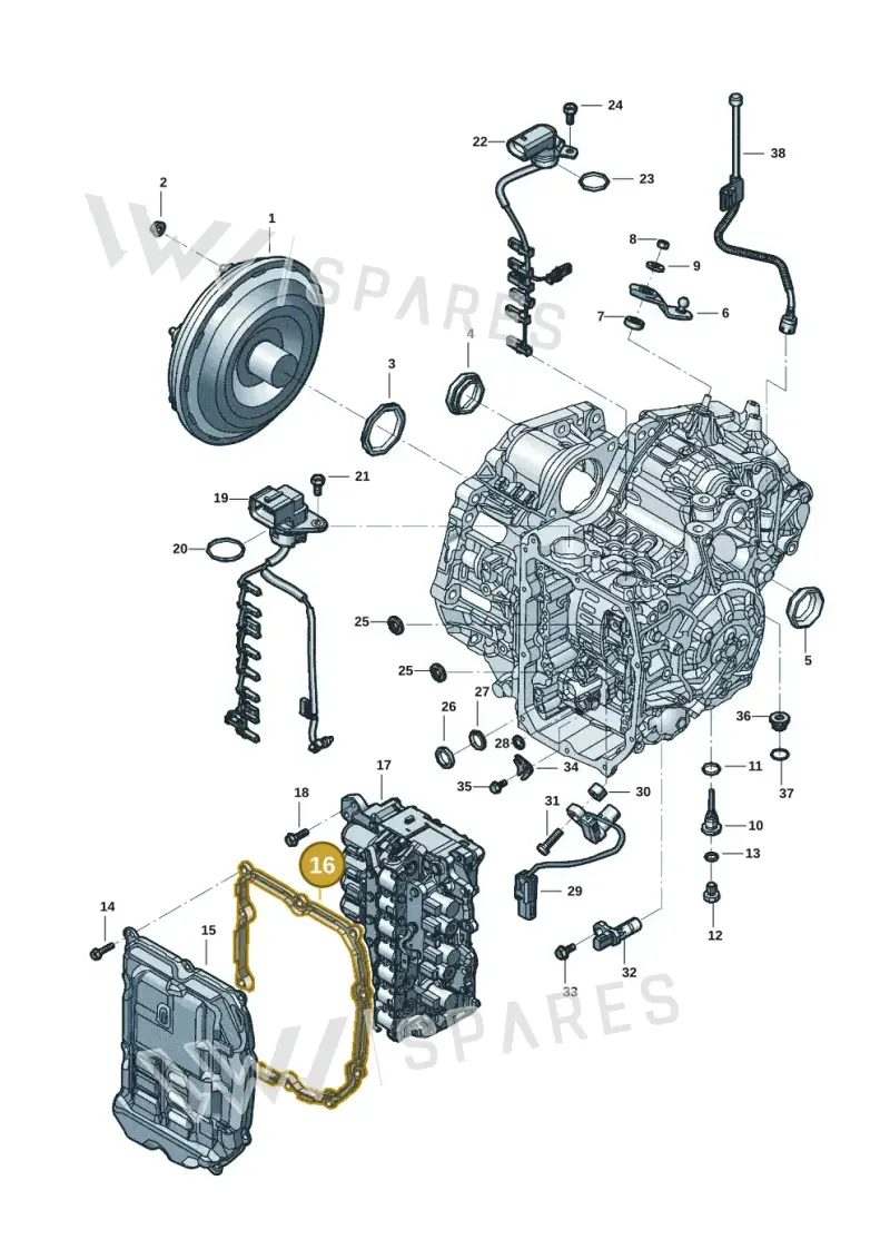 09S321370 — Volkswagen Taos 1.4 (2021-2023) diagram 431300272, position 16