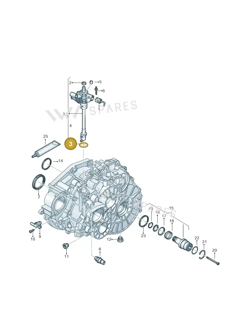 0A5301179A — Volkswagen Tiguan 2.0 4Motion (2017-2024) diagram 884300851, position 3