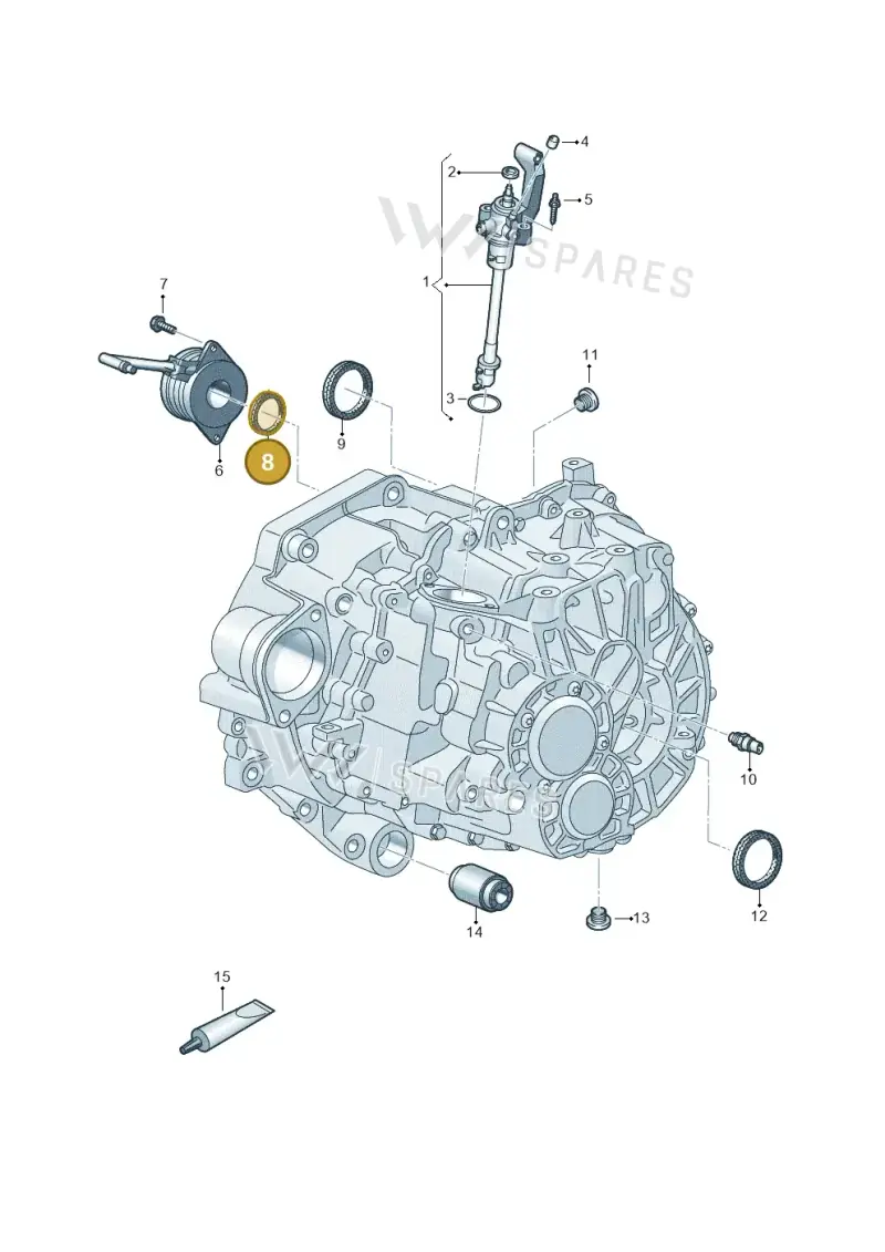 0A5311113A — Volkswagen MAN TGE 55 (2016-2021) diagram 806310020, position 8