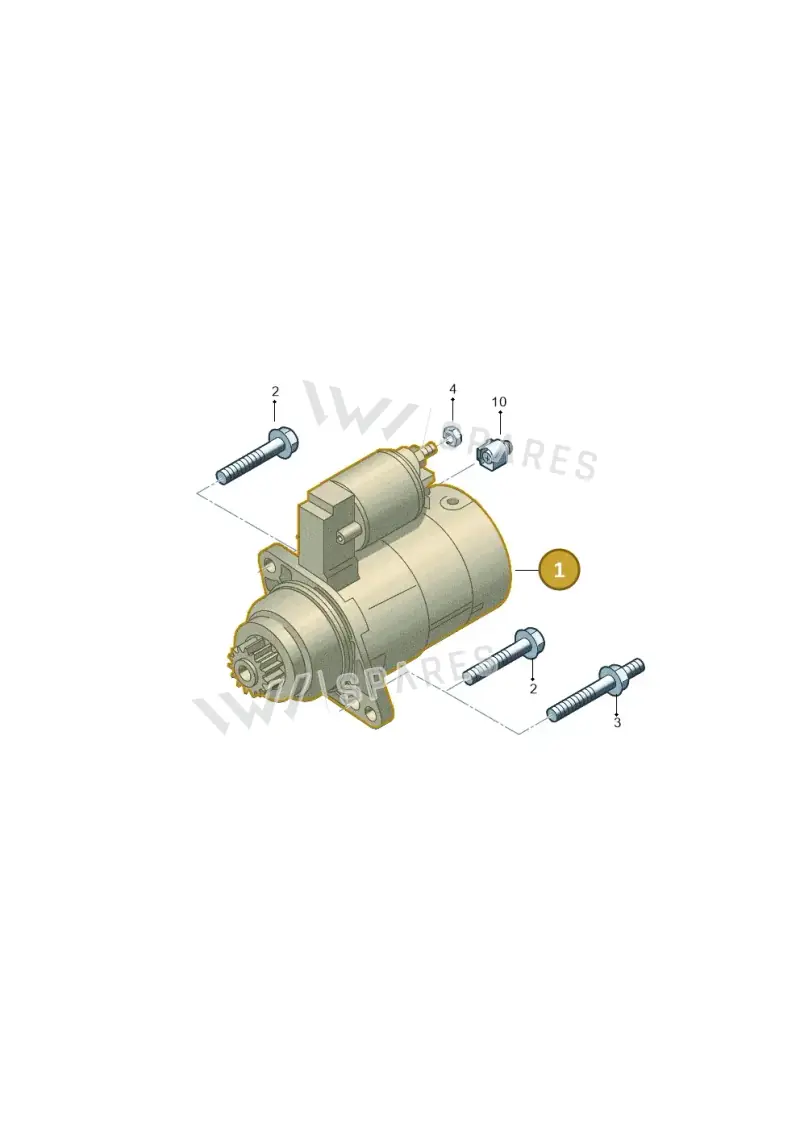 0AH911023JX — Volkswagen Golf (2016-2020) diagram 5h0911000, position 1