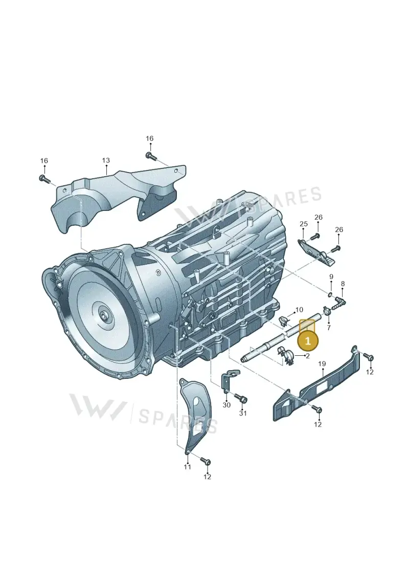 0C8301047D — Volkswagen Touareg BlueMotion (2014-2018) diagram 693321650, position 1