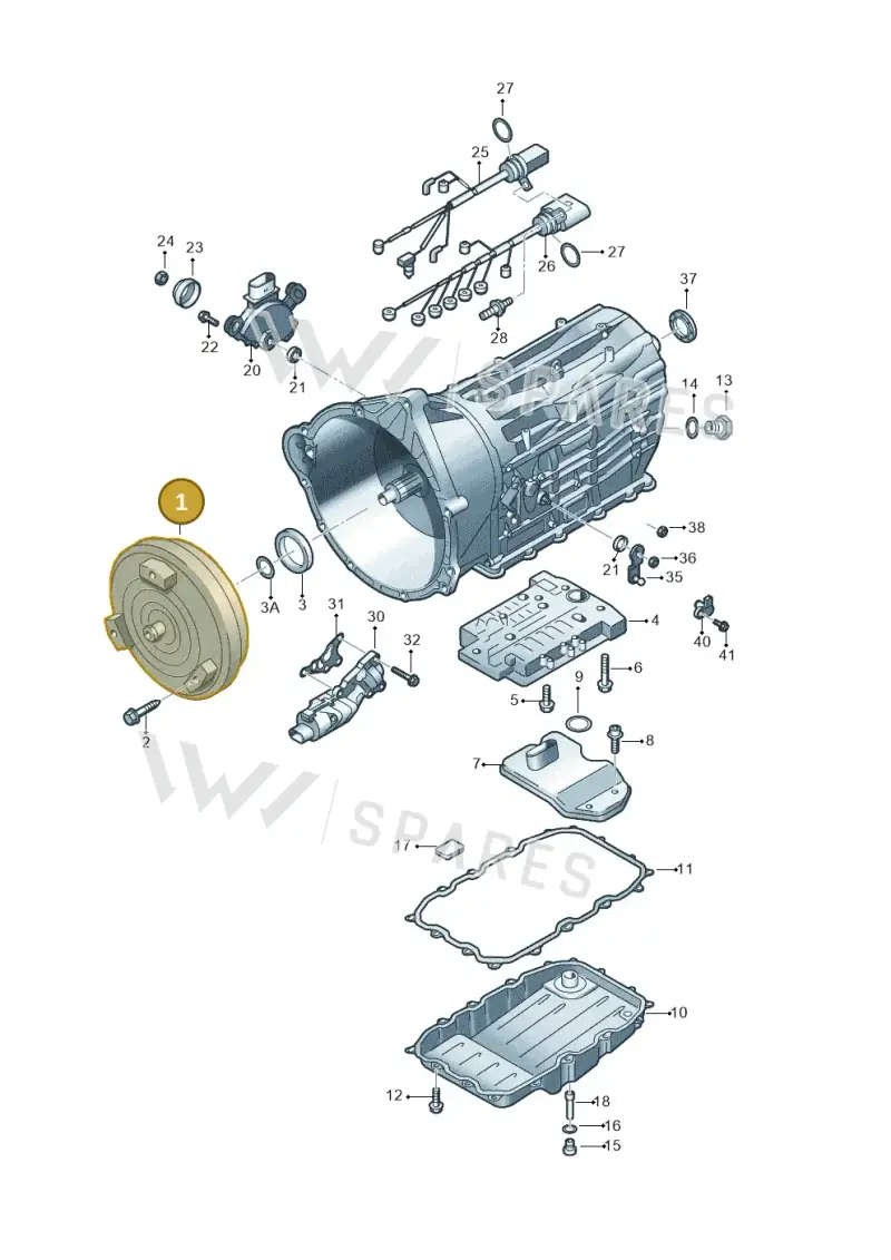 0C8323571 — Volkswagen Touareg BlueMotion (2014-2018) diagram 693321600, position 1