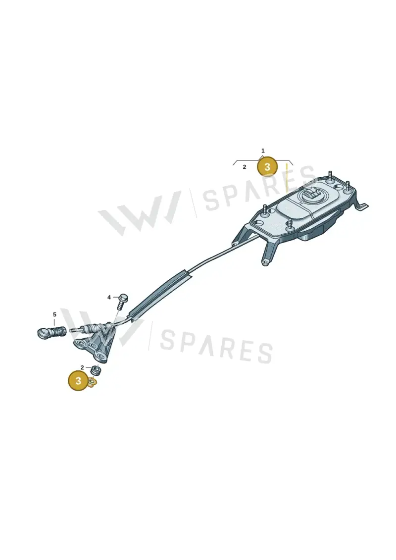 0C8713289A — Volkswagen Passat estate (2023-) diagram 3j0711400, position 3