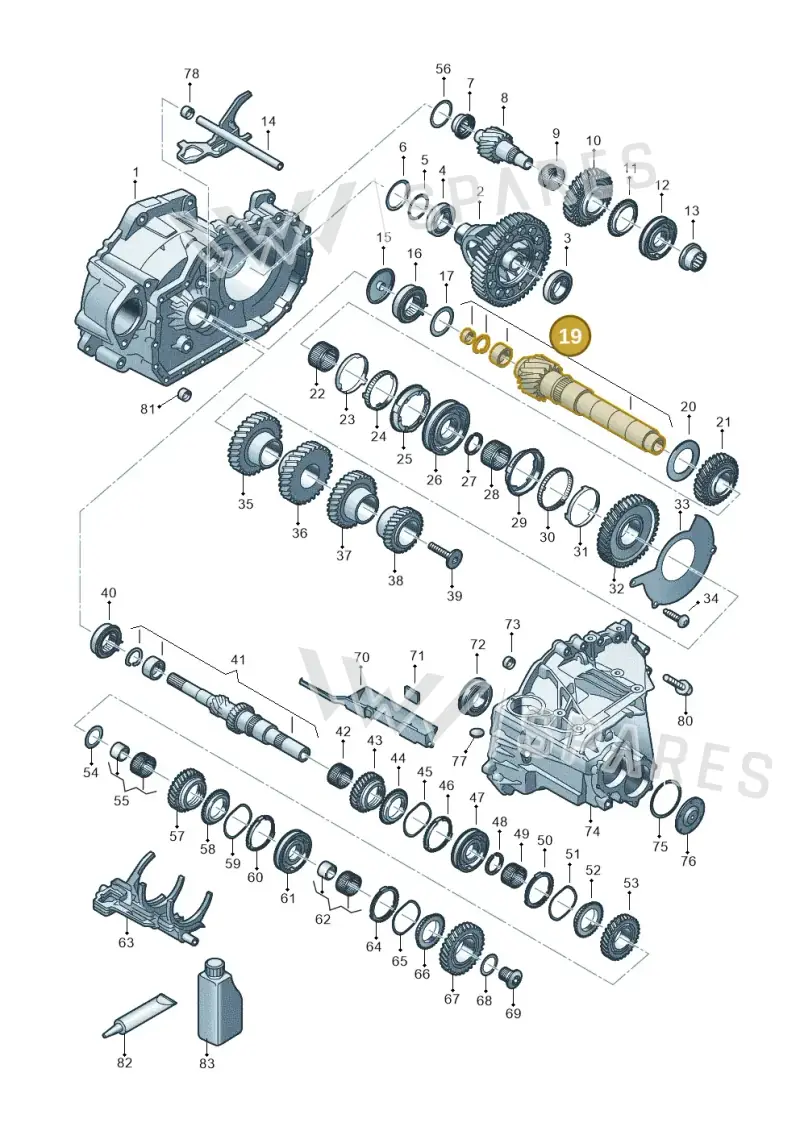 0C9311198G — Volkswagen Caddy Maxi Kombi (2020-2024) diagram 5h0311150, position 19