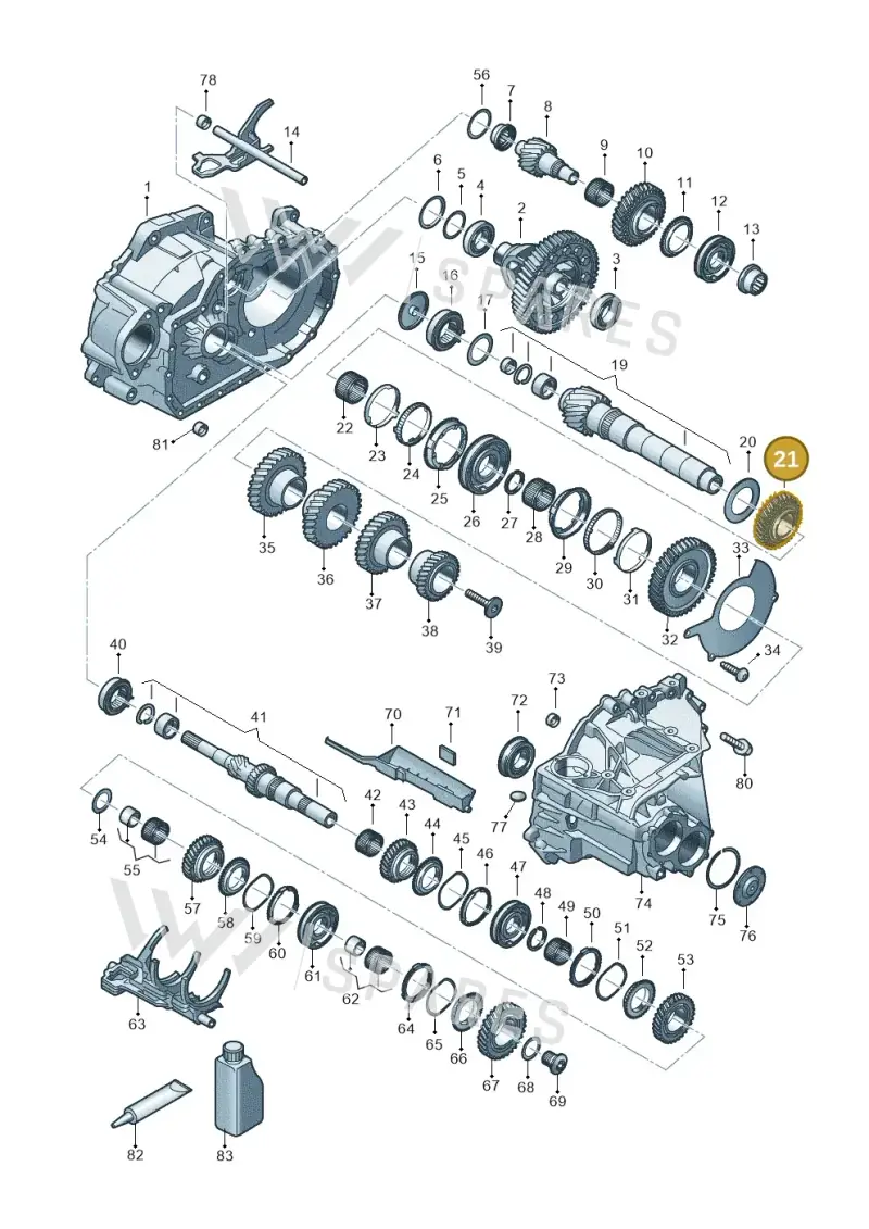 0C9311251L — Volkswagen Caddy Maxi Kombi (2020-2024) diagram 5h0311150, position 21