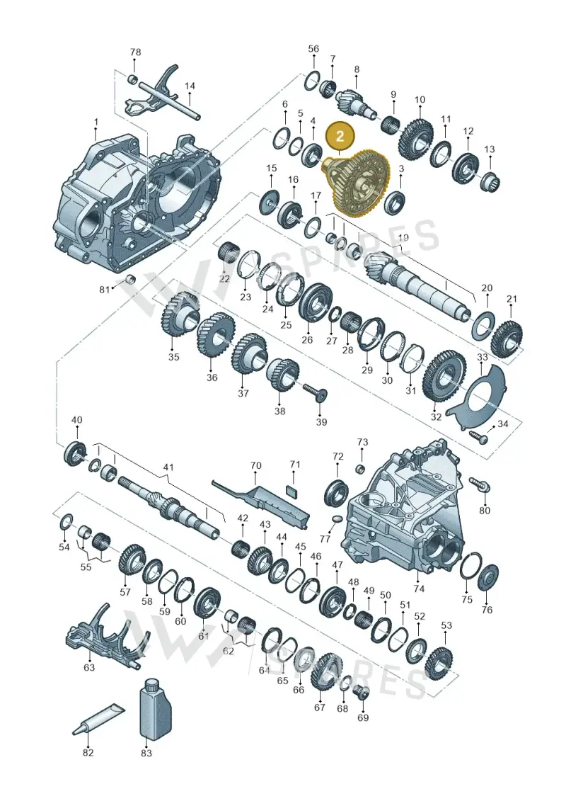 0C9409021AN — Volkswagen Caddy Maxi Kombi (2020-2024) diagram 5h0311150, position 2
