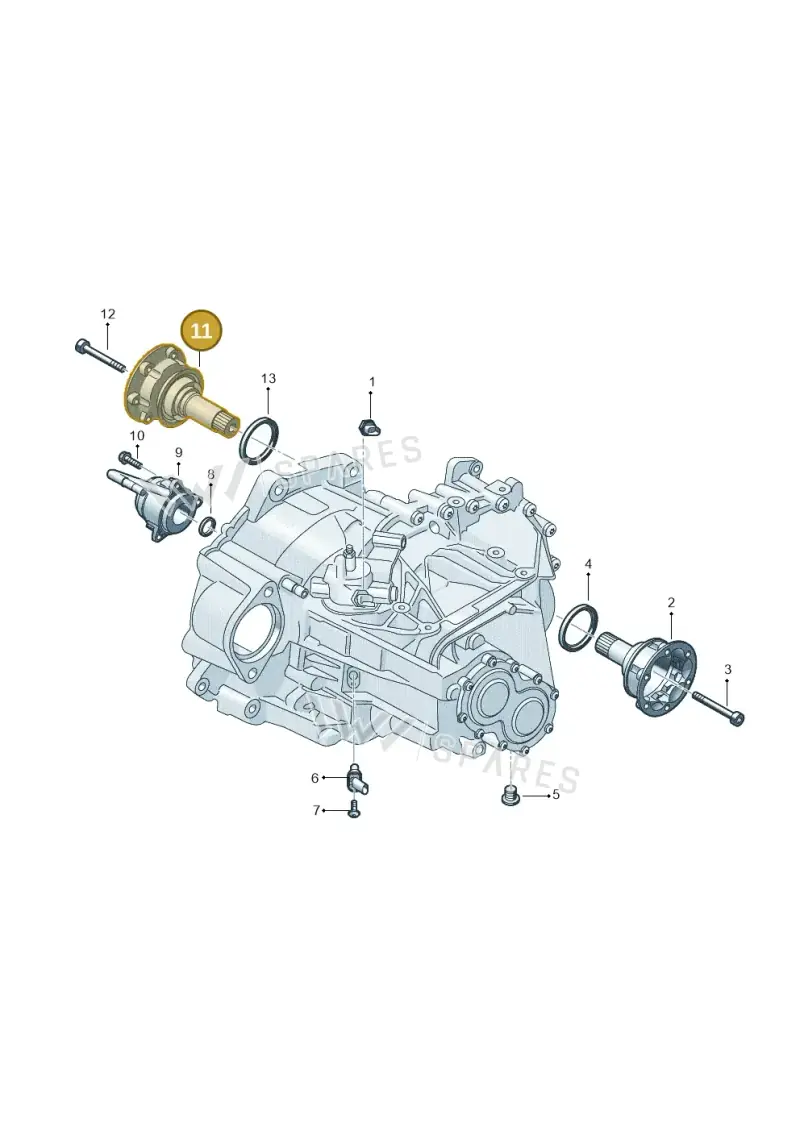 0C9409344C — Volkswagen Tiguan 2.0 4Motion (2017-2024) diagram 793300320, position 11
