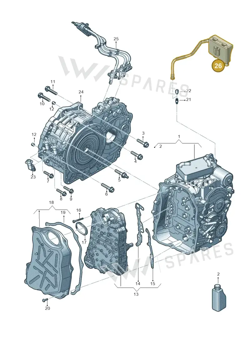 0DD301472F — Volkswagen Tiguan 2.0 4Motion (2016-2024) diagram 827300700, position 26
