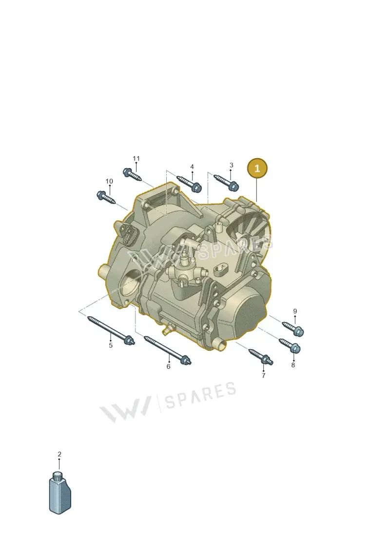 0DF300045CX — SEAT Ibiza (2017-) diagram 837305070, position 1