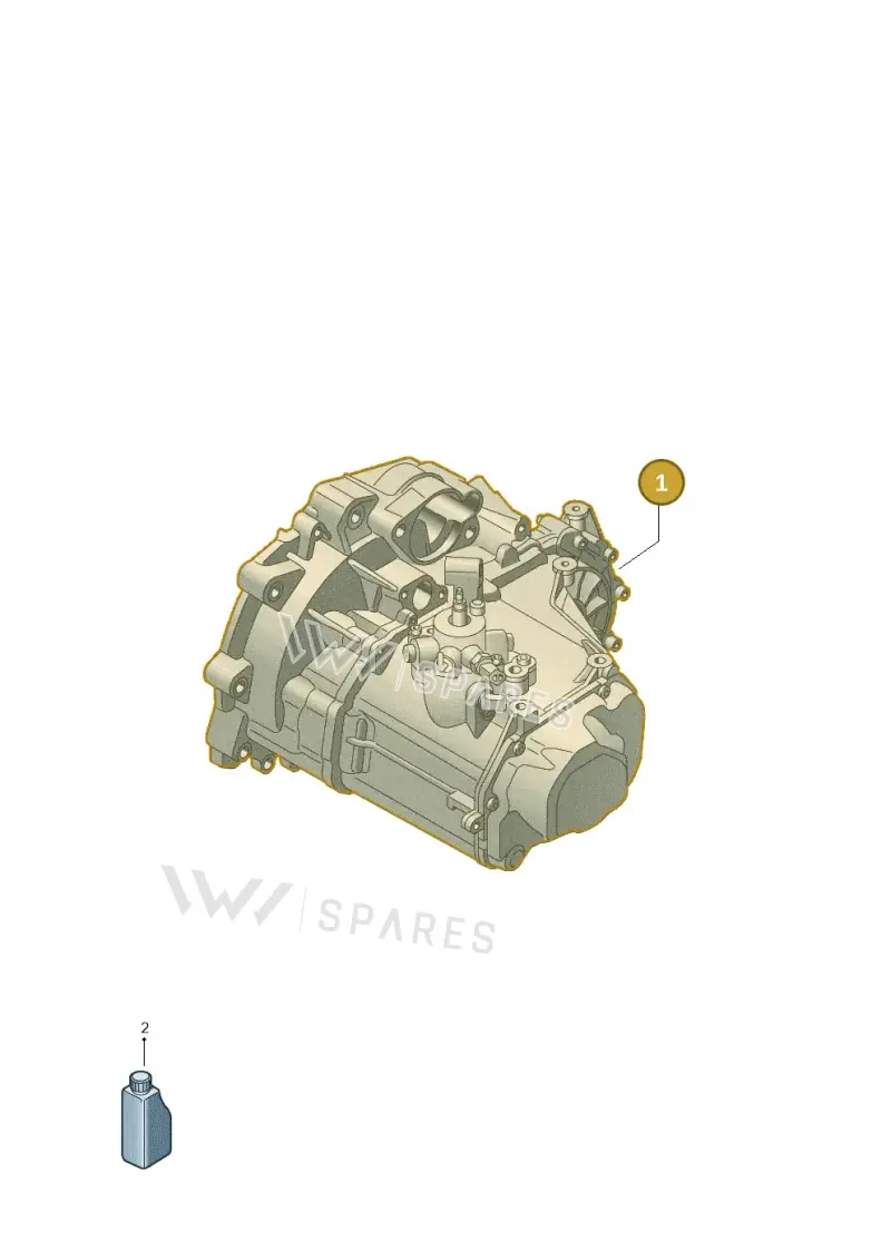 0DF300045C — Audi A1 Sportback (2018-2025) diagram 773300050, position 1