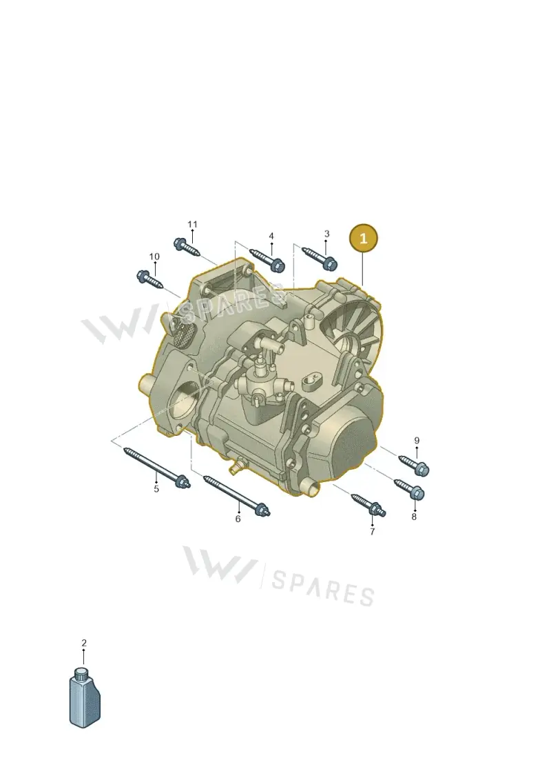 0DF300045D — SEAT Ibiza (2017-) diagram 837305070, position 1
