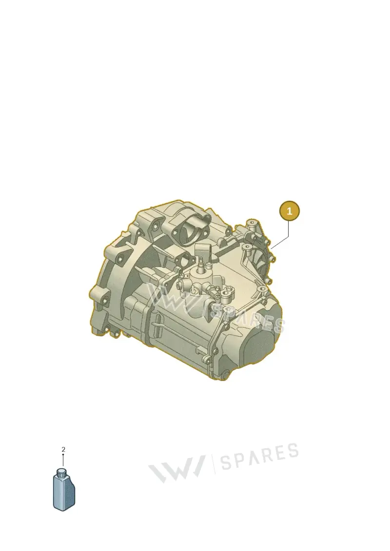 0DF300045E — Audi A1 Sportback (2018-2025) diagram 773300050, position 1