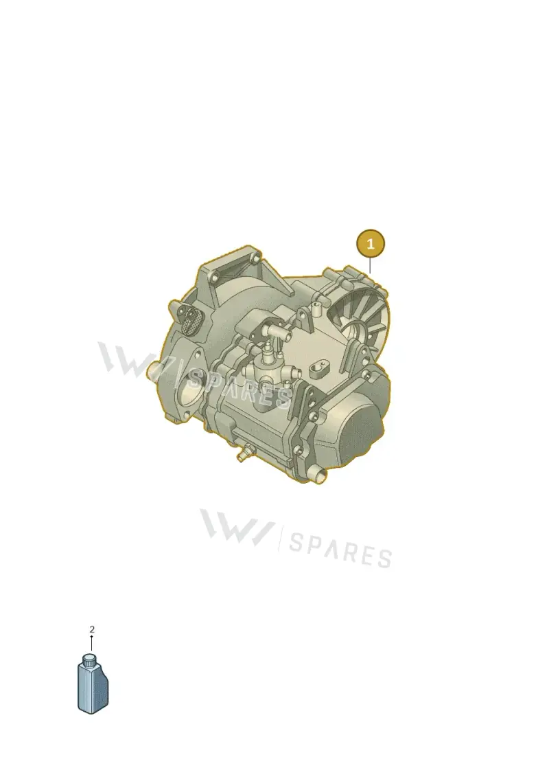 0DF300045EX — Volkswagen T-Cross (2018-2025) diagram 587300100, position 1