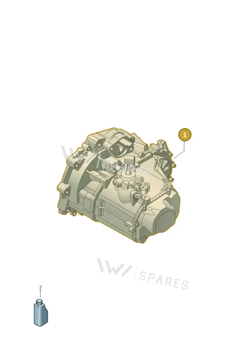 0DF300045R — Audi A1 Sportback (2018-2025) diagram 773300050, position 1