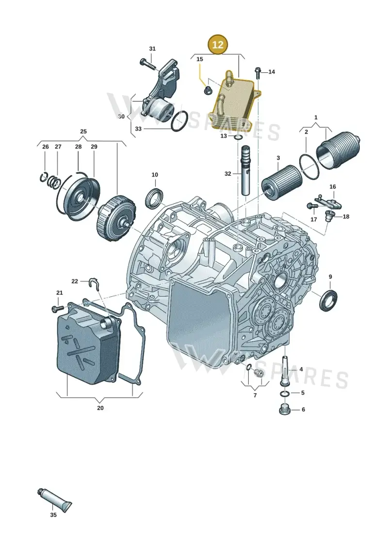 0GC317019C — Volkswagen Caddy Maxi Kombi (2020-2024) diagram 813300602, position 12