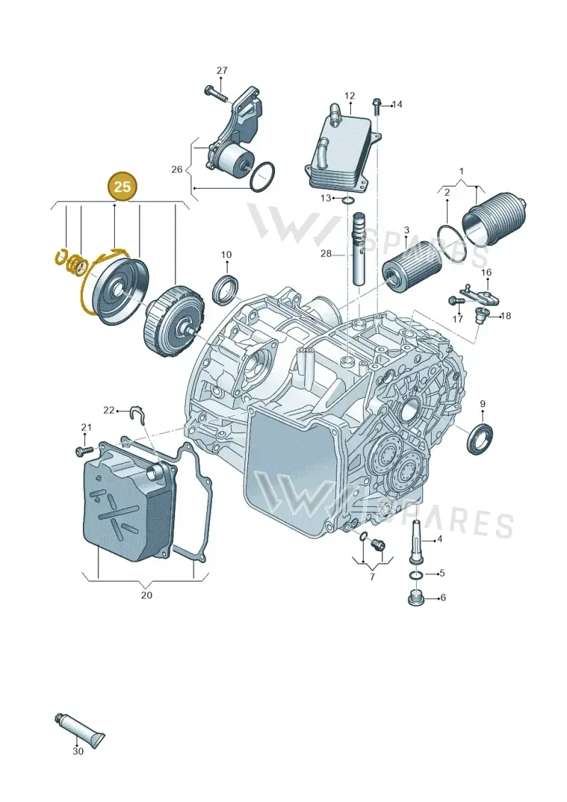 0GC398029B — SEAT Tarraco (2018-2024) diagram 827300655, position 25