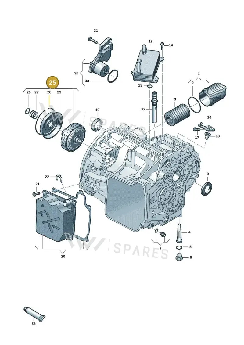 0GC398029B — Skoda Octavia (2019-2022) diagram 827300657, position 25