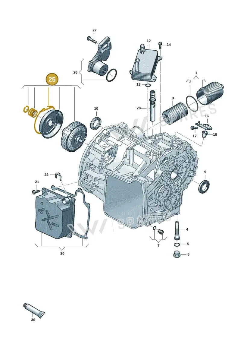 0GC398029F — Skoda Kodiaq (2016-2024) diagram 827300655, position 25