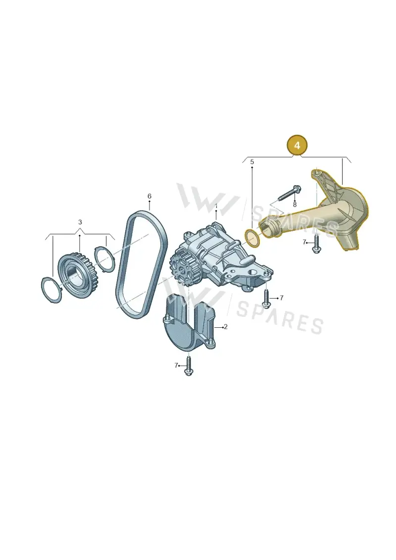 0XW115251B — Volkswagen Amarok twin cab (2022-) diagram 2hb115201, position 4